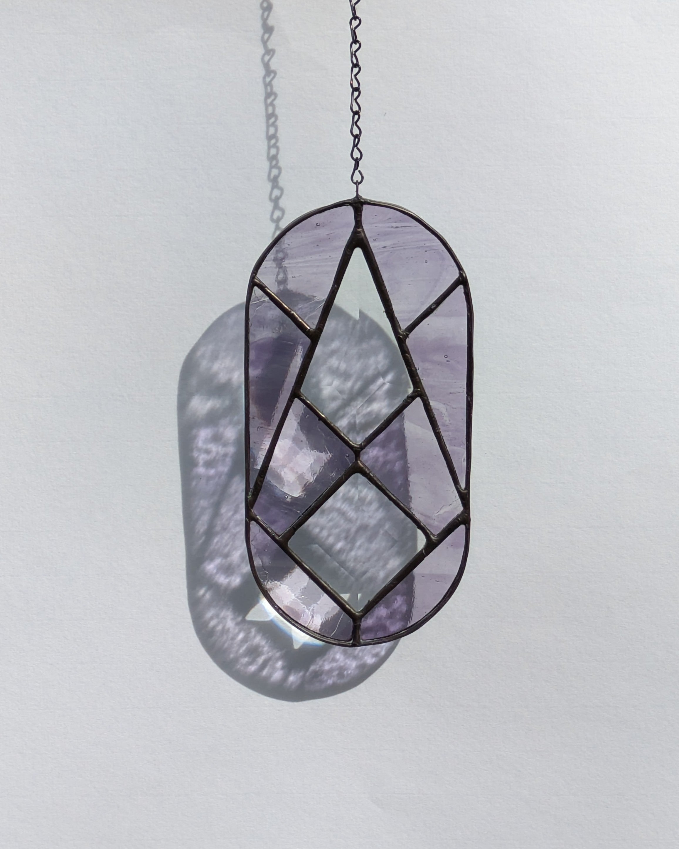 Cassandra Beveled Glass Suncatcher