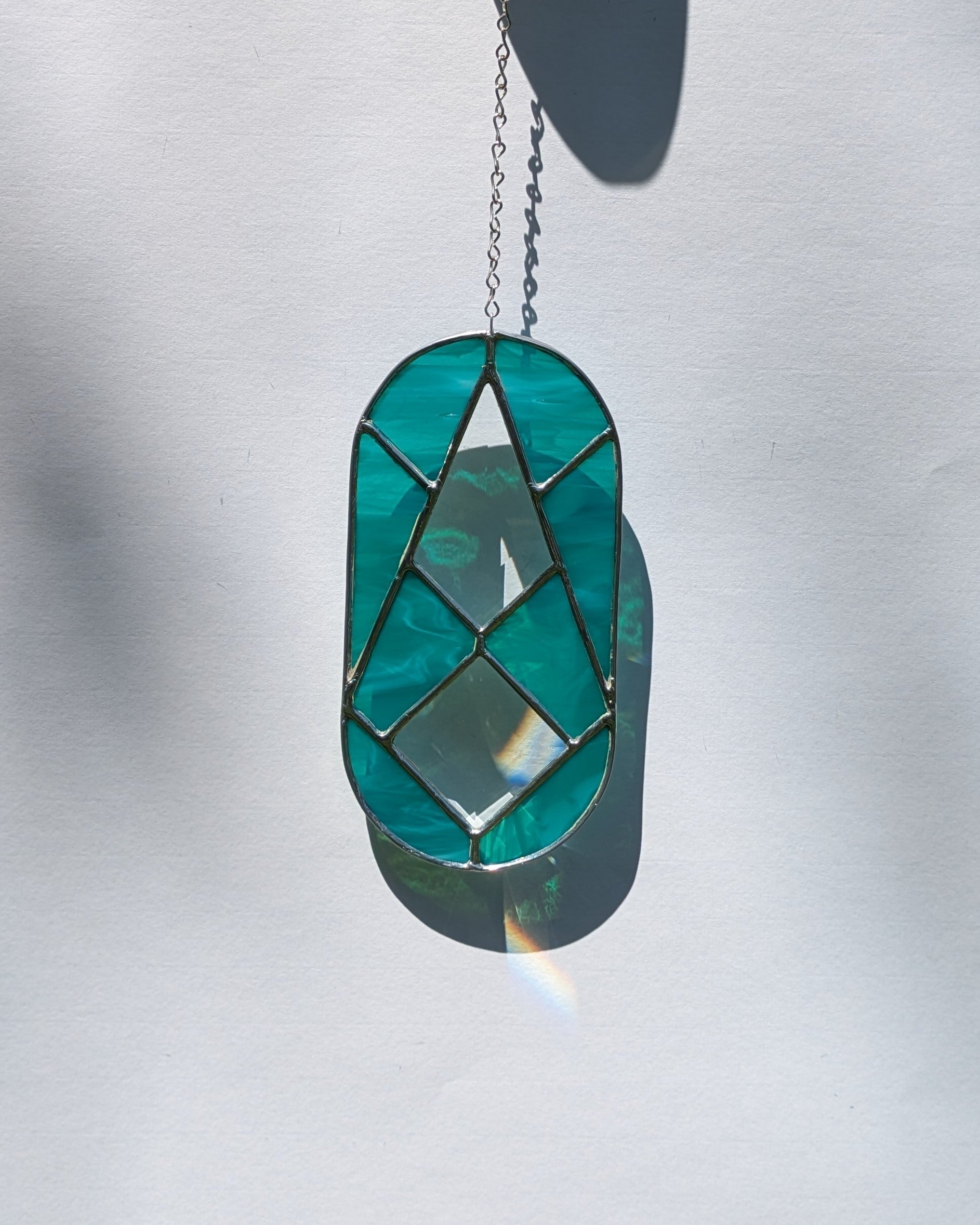 Cassandra Beveled Glass Suncatcher